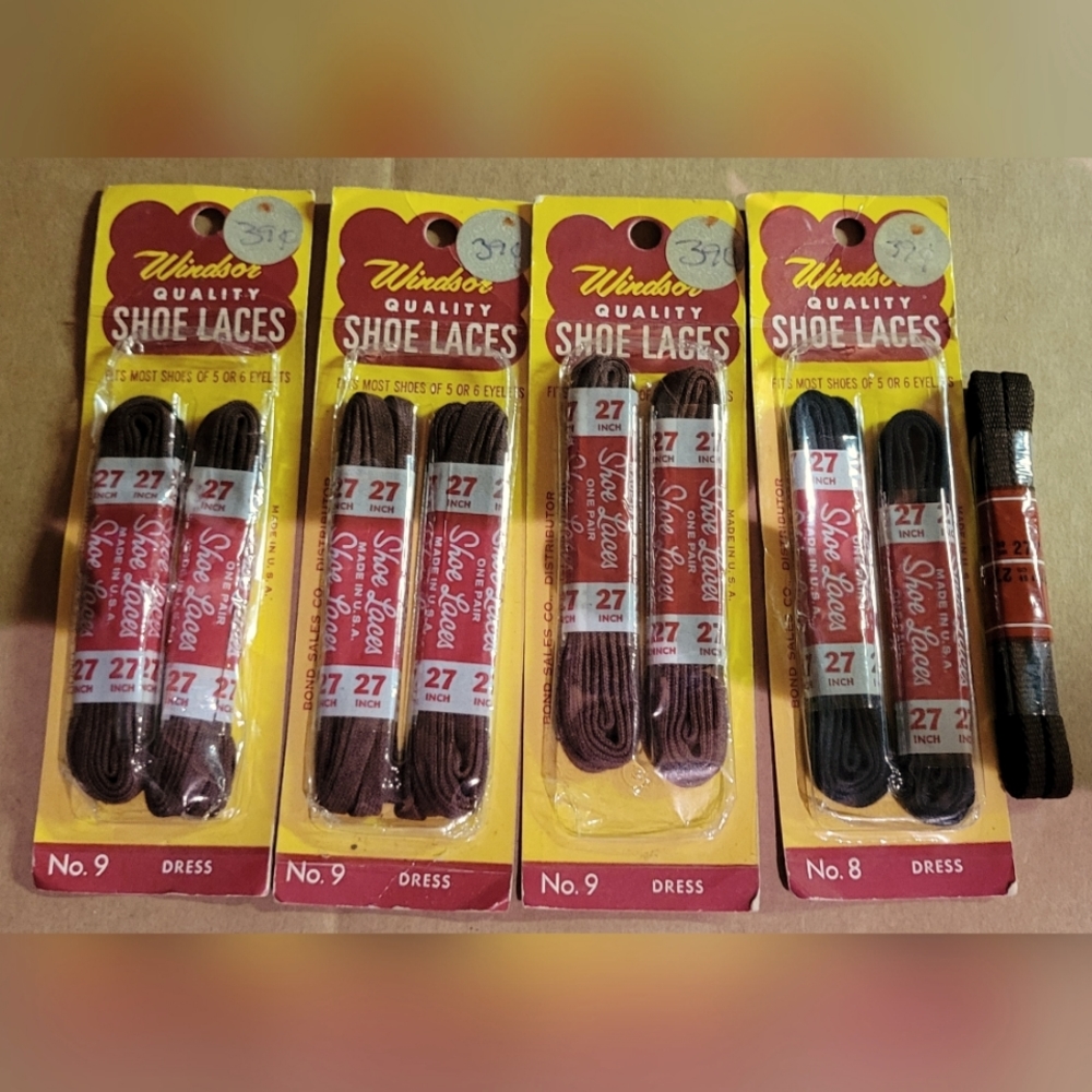 Vintage Shoe Laces | NOS